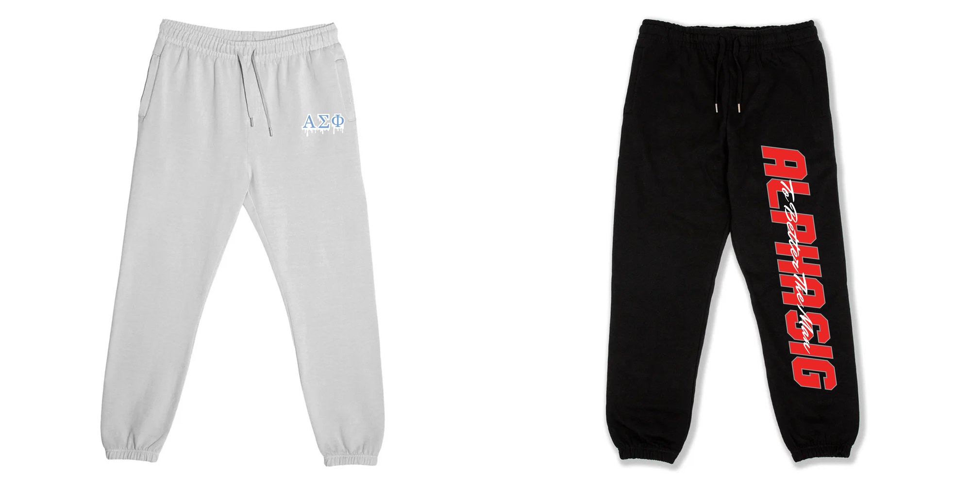 Alpha Sig Both Sweatpants