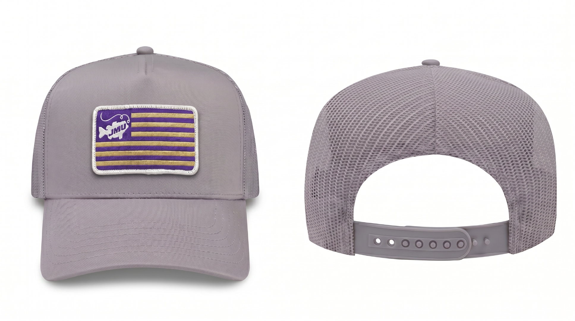 Bass Fishing Trucker Hat Mockup