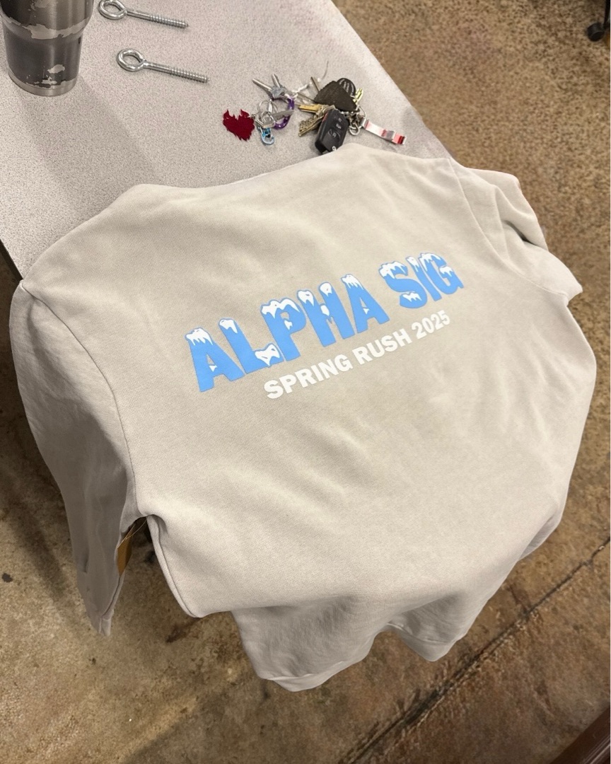 Alpha Sig Spring Rush crewneck