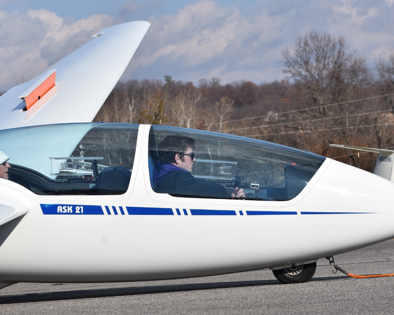 MASA ASK 21 pilot ready for launch