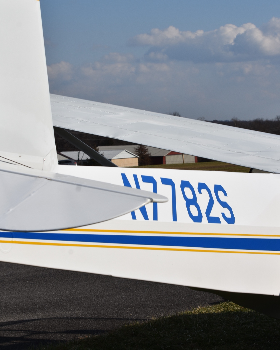 MASA N7782S tail section