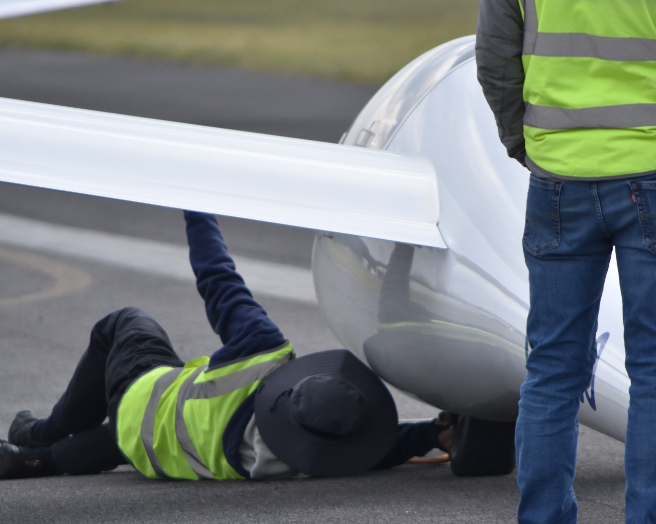 MASA ground crew inspection