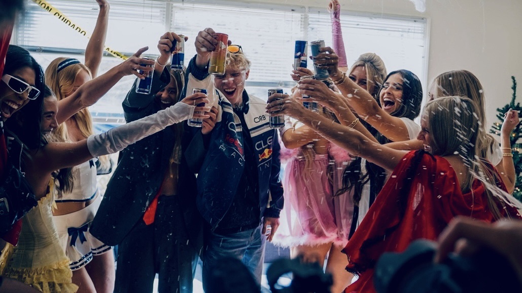 Artist celebrating at an event